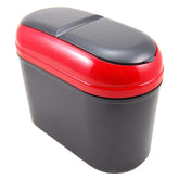 StorageMart Car Trash Bin Garbage Container - Portable Mini Car Dustbin, 19 X 16 X 9.5 cm, Multicolor - StorageMart